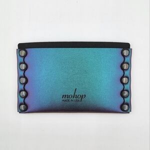 Iridescent Card Holder Vegan Leather New #2522